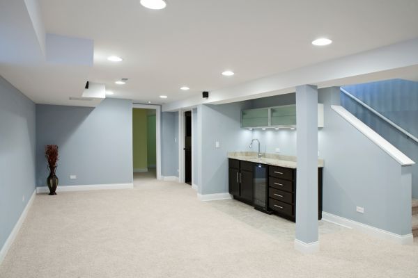 Finished Basement Renovation in Acworth